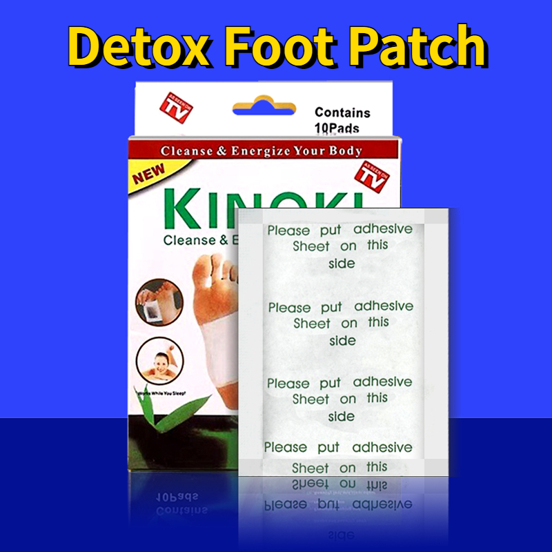 Detox Foot Patch - Korea Kinoki Natural Herbal Detox Foot