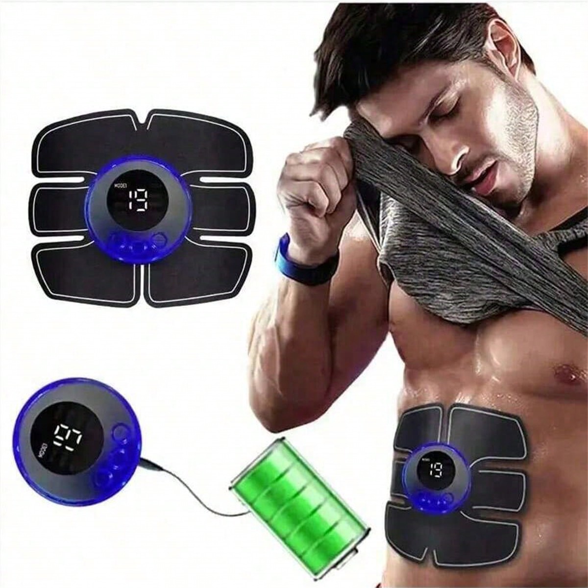 Health Wellness And Fitness - EMS Muscle Stimulator Training Device For