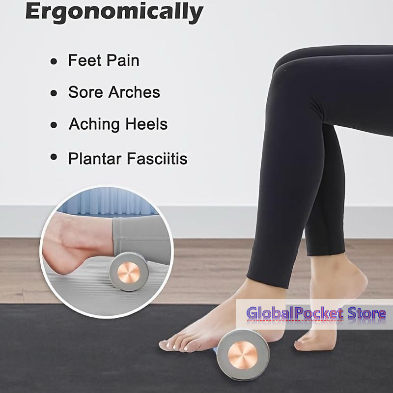 [TG823]Plantar Fasciitis Ball  - Reflexology Foot Roller ulasan dan harga