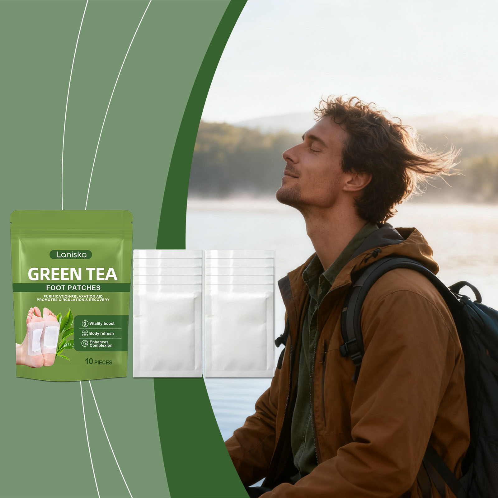 Natural Detox Foot Patch Relie - Detox Foot Patch ulasan dan harga