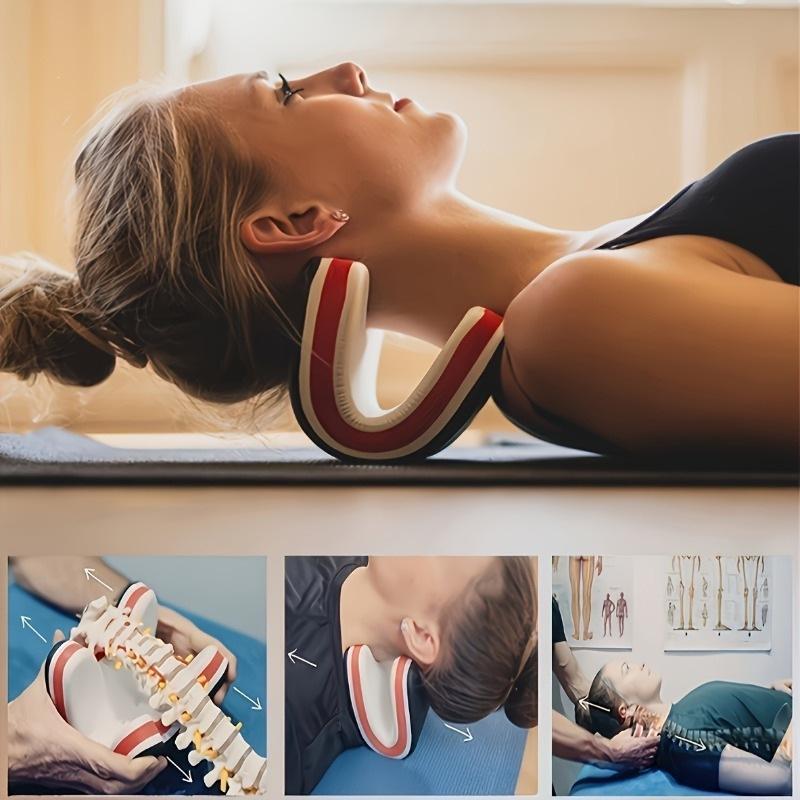 1Pc Neck Stretcher Orthopedic  - Neck Traction Pillow ulasan dan harga