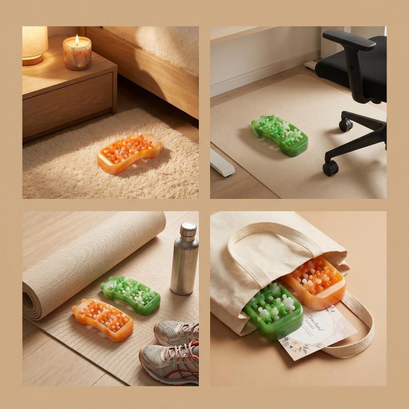 1Pcs For Feet Relaxation Massa - Reflexology Foot Roller ulasan dan harga