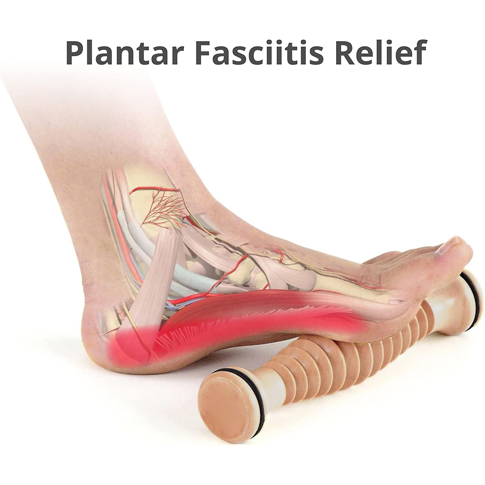 Wooden Massager Body Back Wood - Reflexology Foot Roller ulasan dan harga