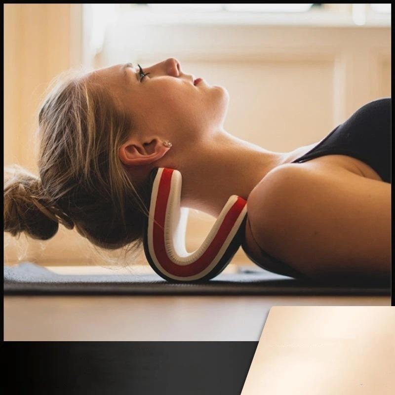 Neck Shoulder Relaxer Cervical - Neck Traction Pillow ulasan dan harga