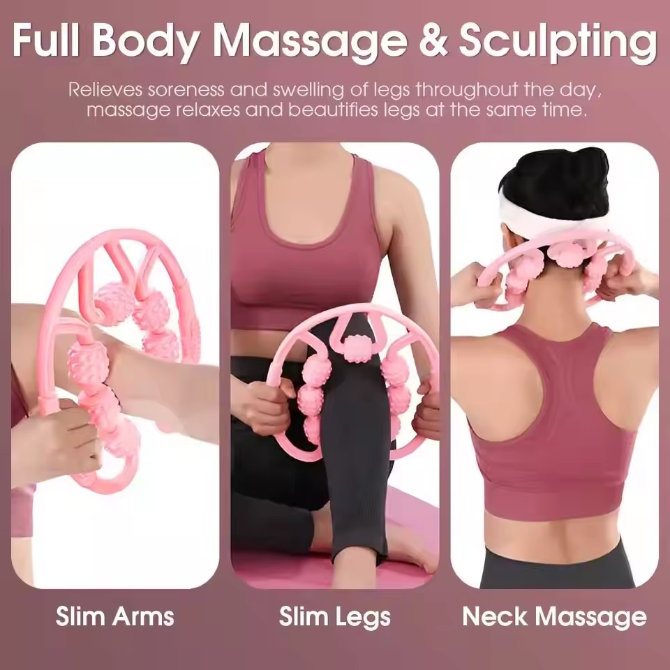 Leg Calf Roller Massager Anti- - Reflexology Foot Roller ulasan dan harga