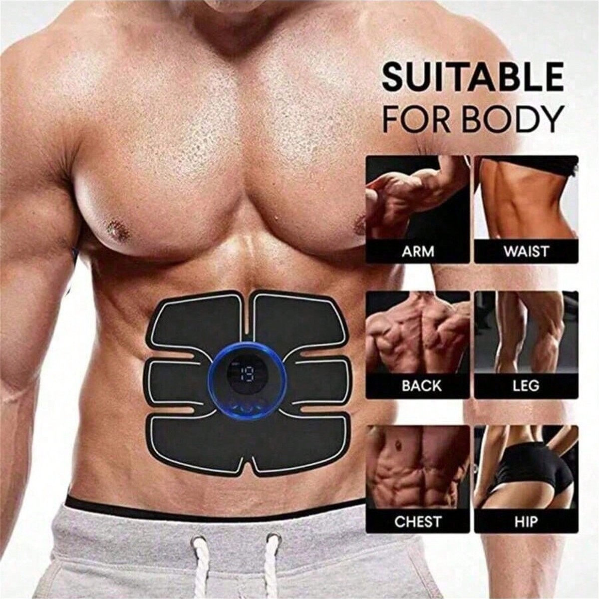 EMS Muscle Stimulator Training - Health Wellness And Fitness ulasan dan harga