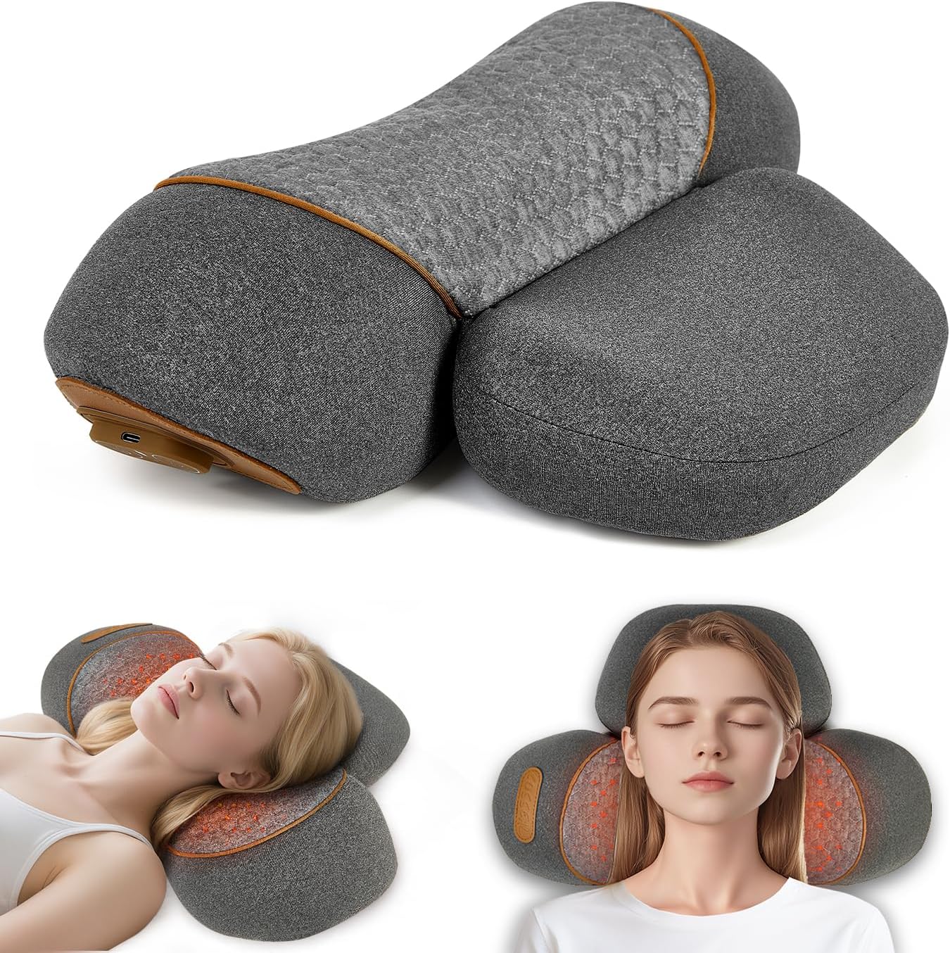 3-in-1 Neck Massager Pillow wi - Neck Traction Pillow ulasan dan harga