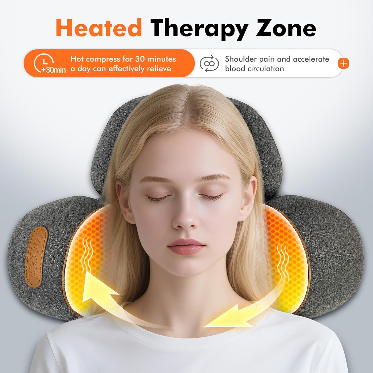3-in-1 Neck Massager Pillow wi - Neck Traction Pillow ulasan dan harga
