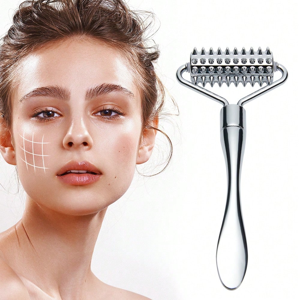 Stainless Steel Facial Massage - Reflexology Foot Roller ulasan dan harga