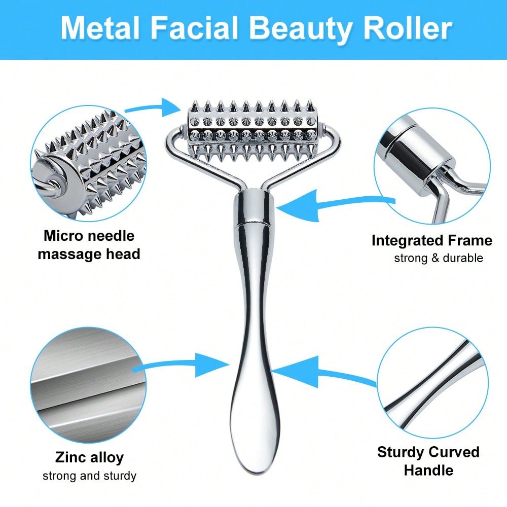 Stainless Steel Facial Massage - Reflexology Foot Roller ulasan dan harga