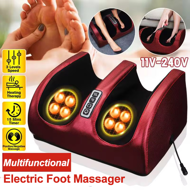 Infrared Heating Electric Foot - Reflexology Foot Roller ulasan dan harga