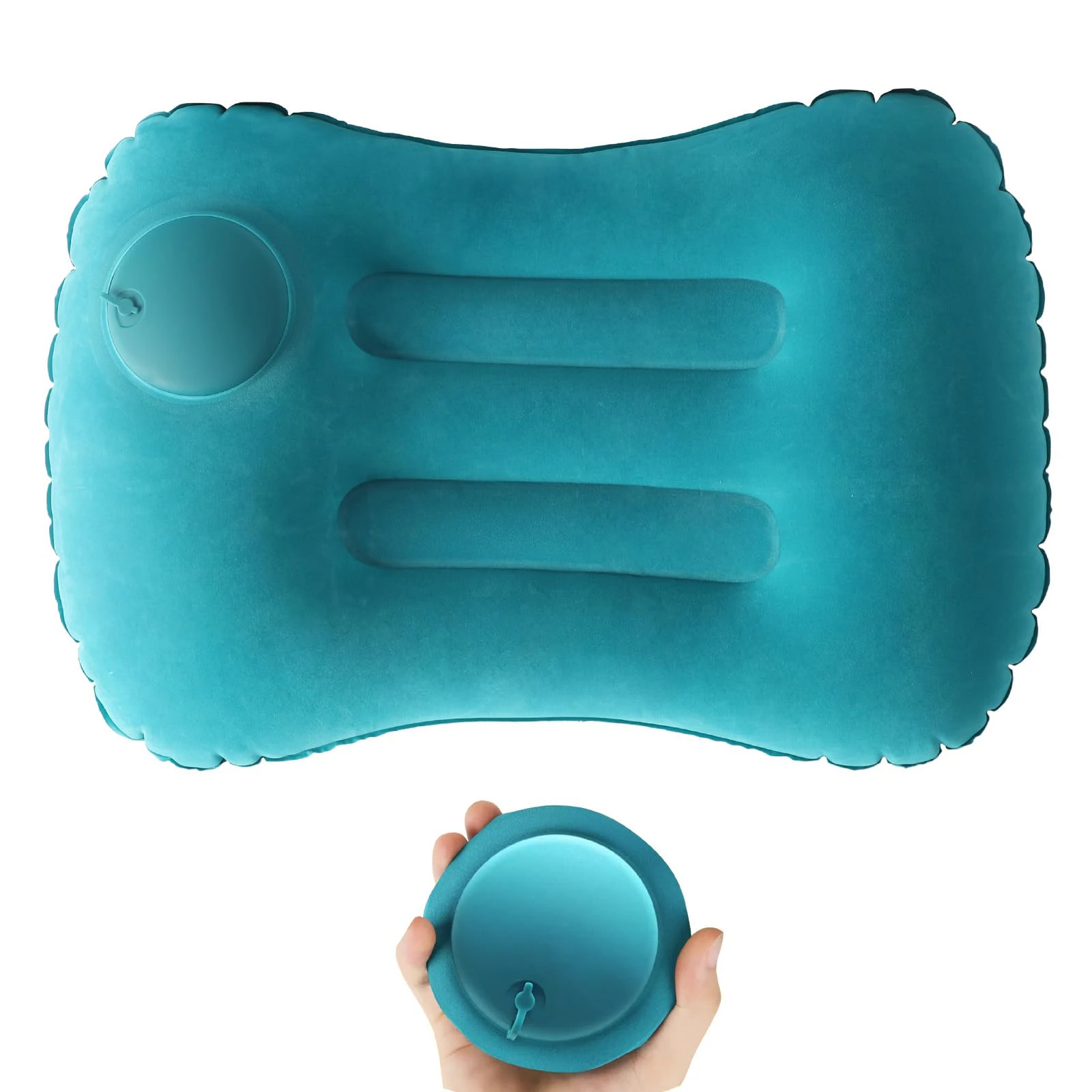 Portable Comfortable Inflatabl - Neck Traction Pillow ulasan dan harga