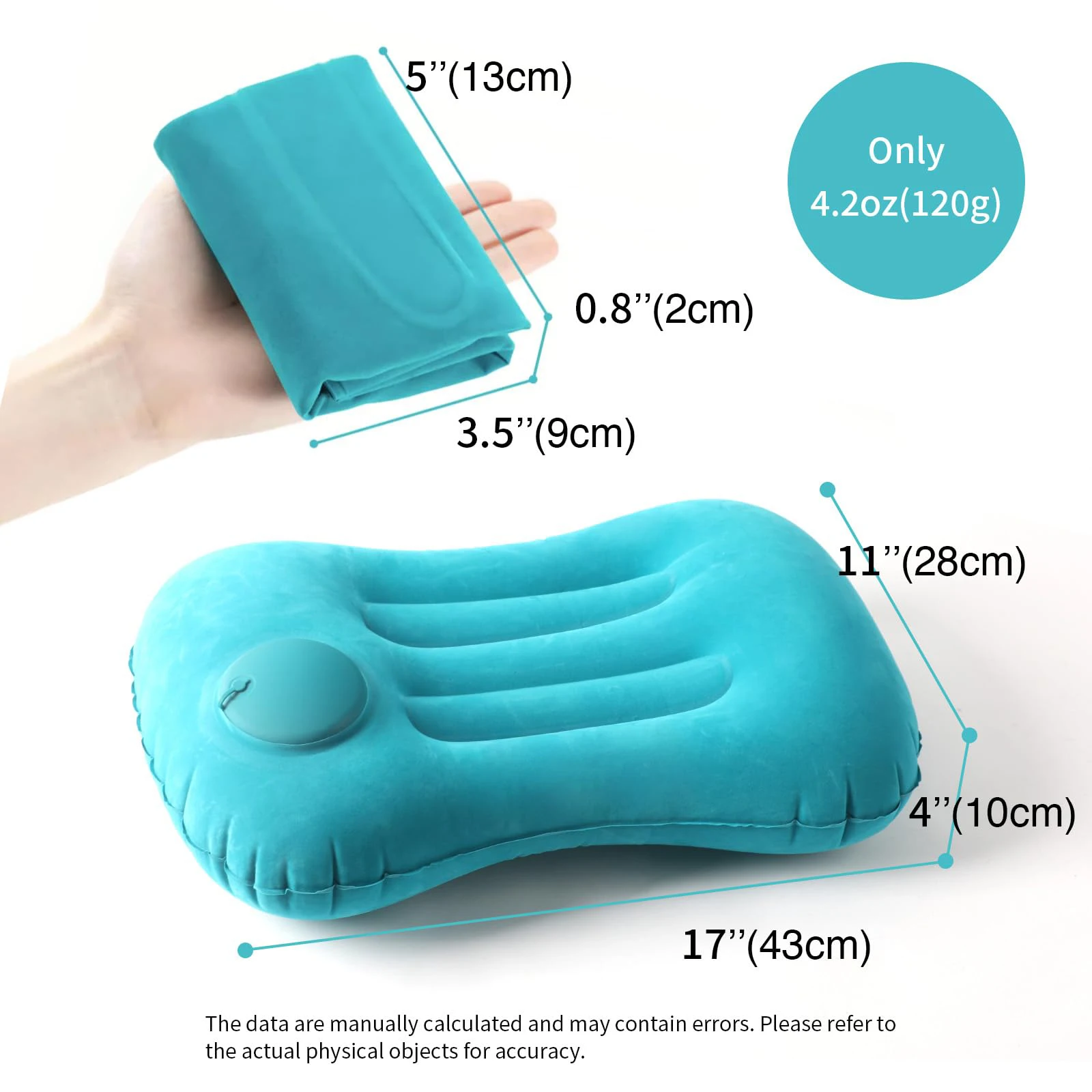 Portable Comfortable Inflatabl - Neck Traction Pillow ulasan dan harga