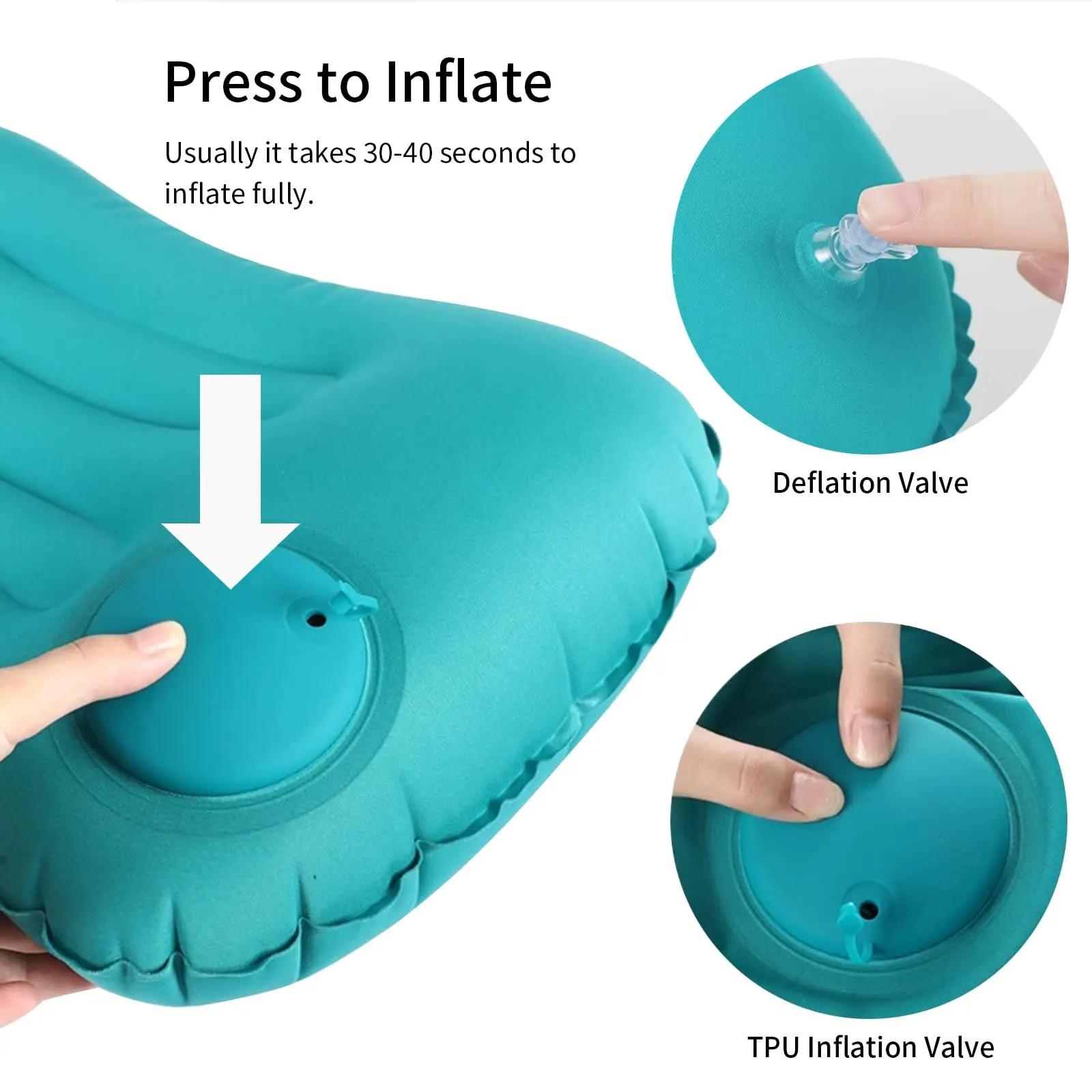 Portable Comfortable Inflatabl - Neck Traction Pillow ulasan dan harga