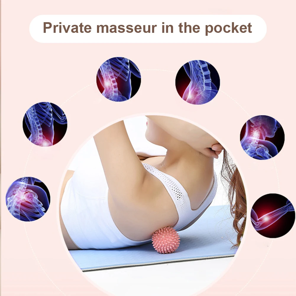 Spiky Massage Ball Spiked Mass - Reflexology Foot Roller ulasan dan harga