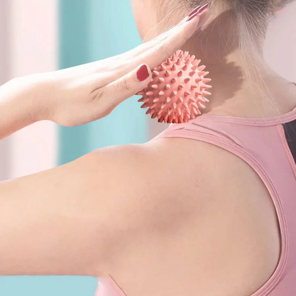 Spiky Massage Ball Spiked Mass - Reflexology Foot Roller ulasan dan harga