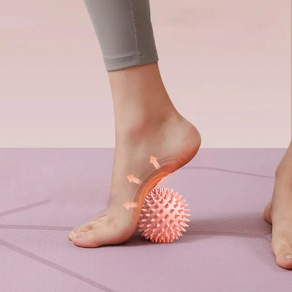 Spiky Massage Ball Spiked Mass - Reflexology Foot Roller ulasan dan harga