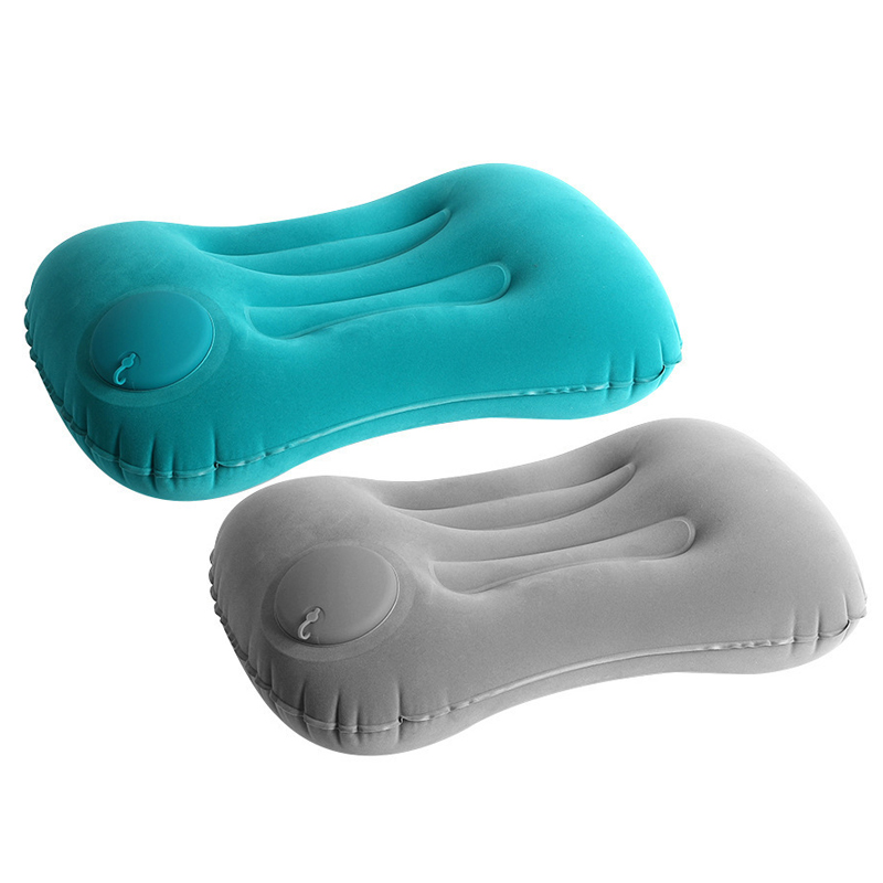 Camping Inflatable Pillow Port - Neck Traction Pillow ulasan dan harga