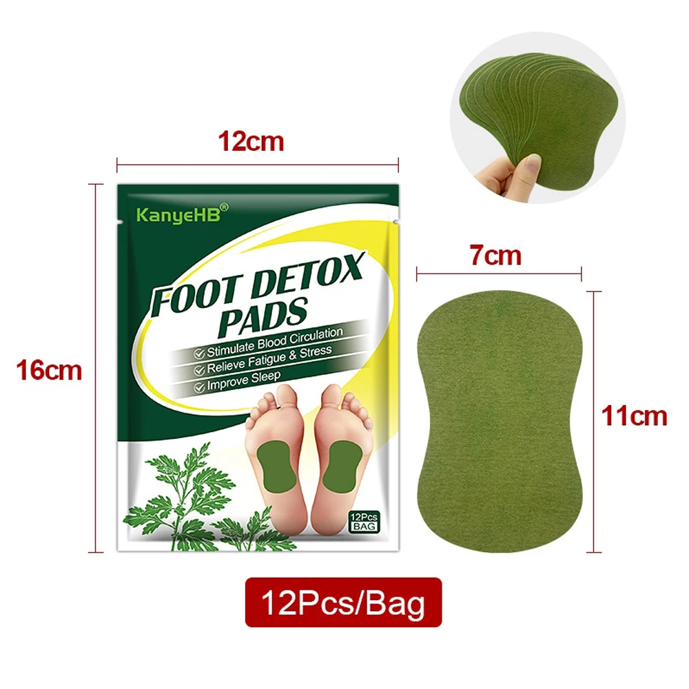 12-60PCS Detox Foot Patches Fe - Detox Foot Patch ulasan dan harga