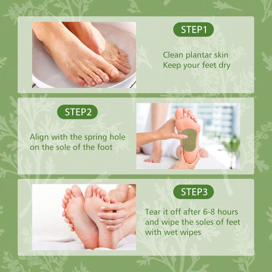 12-60PCS Detox Foot Patches Fe - Detox Foot Patch ulasan dan harga